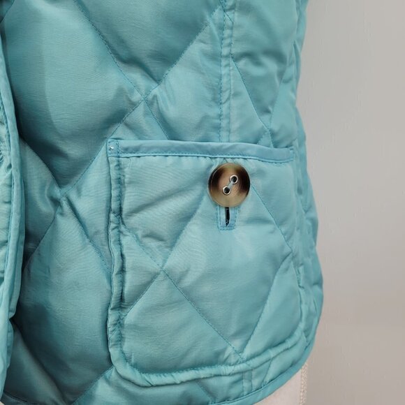 Talbots Petite Down Quilted Puffer Vest - Picture 4 of 8